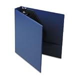 UNIVERSAL PRODUCTS / UNV20775 / D-Ring Binder w/Label Holder, 1-1/2in Capacity, Royal Blue / Sold as 1 EA