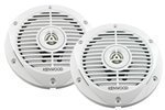 Kenwood KFC 1652MRW - Marine speaker - 2-way - coaxial - 6.5 - white