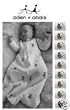 Aden + Anais 100% Cotton Muslim Baby Sleeping Sack Bag-Bees