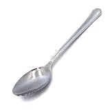 12 Stainless Steel Solid Serving Spoon (06-0257)
