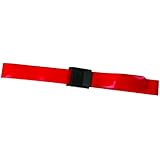 Secure 60 Inch Antimicrobial Transfer Gait Belt, Red - Easily Wipes Clean