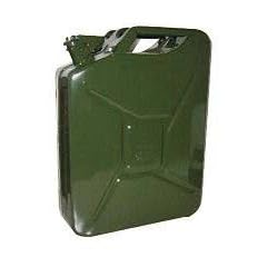 WM-Kanister 20l, aus Stahlblech mit Entl�ftungsrohr, olivegr�n