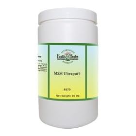 Click here to buy MSM Ultra Fine Powder 1 lb. by Alternative Health & Herbs.