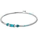 Marlins Phiten MLB Titanium Necklace X30