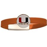 Miami (Florida) Hurricanes Rubber Slider Bracelet