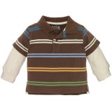 faux-layered polo