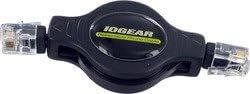 Iogear ReelQuick Premium Retractable Phone/Modem RJ11 Cable 5 feet - G2LR1105
