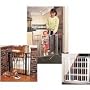 KidCo G15 Center Gateway with Walk Through Pressure Gate