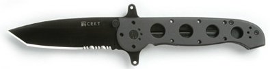 New Columbia River Accessories Folding Lock Back Knives M16-14 Sp Frc Blk Tanto/Comb Edge Blade
