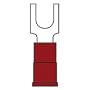 3M 18-22 Gauge Nylon Insulated Grip 8 Block Fork Terminal Red - 3M 94770