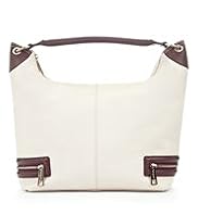 Autograph Leather Panelled Zip Hobo Bag