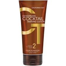 uv & sunless cocktail tanning lotion by caltan