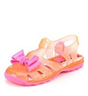 Jelly Buckle & Strap Sandals