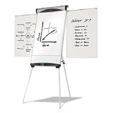 Euro Magnetic Dry Erase Easel, 27 x 39, White