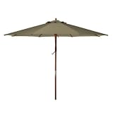 Bond Y99153 9 Foot Market Polyester Umbrella - Green