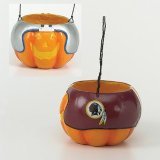 SC Sports Washington Redskins Pumpkin Bucket