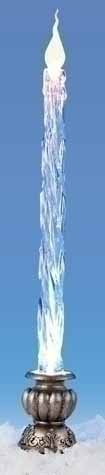 13.5 Icy Crystal Blue Silver Base