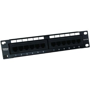 TrendNet TC-P12C5E CAT.5E 12-Port Unshielded Patch Panel Preisvergleich
