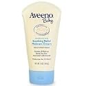 Aveeno Baby Soothing Relief Moisture Cream, 5-Ounce Tubes (Pack of 6)