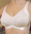 Elila Satin and Microfiber softcup bra