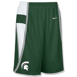 Michigan State Spartans Nike Shorts - Official Gameday Player