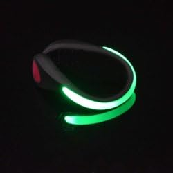 Original React LED Shoe Clip - PAIR with Blue, Green or Pink super bright LED lights. Premium quality safety light for Running, Cycling, Walking, Jogging, Horse Riding & all outdoor sports. Waterproof and Lightweight with Dual light mode and longest battery life. Light moves with you creating a visual warning to motorists. BE SEEN & STAY SAFE with the React LED shoe clip.