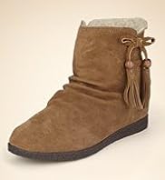 Older Girls Suede Tassel Ankle Boots