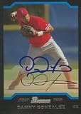 Danny Gonzalez, Philadelphia Phillies, 2004 Bowman First Year Autographed Card