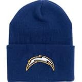 NFL Men's End Zone Cuffed Knit Hat - K010Z (San Diego Chargers, One Size Fits All)