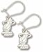 Miami Heat Sterling Silver Dangle Earrings