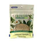Frontier Lemon Pepper CERTIFIED ORGANIC 1.49 oz pouch - Kosher