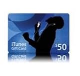 iTunes Gift Card Certificate $50