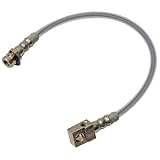 66-75 Bronco S S Rear Brake Hose - Clear Jacket (C6TZ-2282BSS-CL) by Auto Krafters