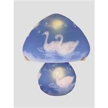 Blue Galle Swan Lamp by Meyda Tiffany by Meyda