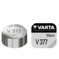 Varta V 377 1,55 V 27 mAh Uhrenzelle silber