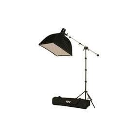 Smith-Victor FL195K Strobe Light Kit with 110i (110Ws) FlashLite Strobe Light, 24x24in Soft Box