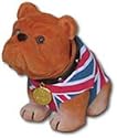 Union Jack Car Nodding Dog