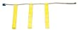 Set of 2 Triple Threat Flag Football Belt - Medium - Yellow