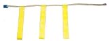 Set of 2 Triple Threat Flag Football Belt - X-Large - Yellow