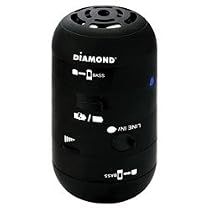 Diamond MSP100B Mini Rockers Mobile Speakers (Black)