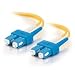Cables to Go 16816 SC/SC Duplex 9/125 Single Mode Fiber Patch Cable (5 Meters,Yellow)