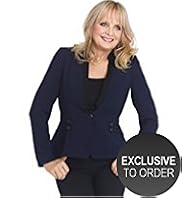 Twiggy for M&S Woman Cornelli Military Blazer