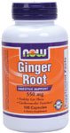 Ginger Root by NOW Foods - (550mg - 100 Capsules)