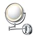 Kimball & Young Lighted Magnifying Makeup Mirror - Double Sided - Brushed Nickel (Hard Wired)