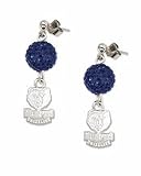 Memphis Grizzlies Ovation Crystal Earrings