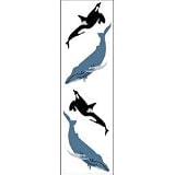 Whales Sticker package by Mrs. Grossman's