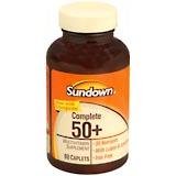 Complete Multi 50+ Caplets, by Sundown - 90 Caplets