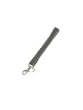 Yukiko Sato - WriStrap (Wrist Strap) in Stitched Trim Color, Jet Black for Chibi TESAGE Cases, ID holder, Key Holder