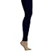 Navy Blue Micro-Fiber Stretchy Footless Leggings Tights