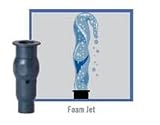 Foam Jet Fountain Head